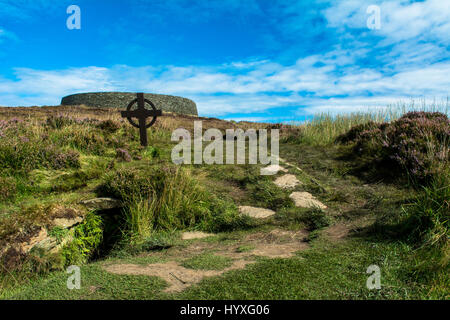 Grianan of Aileach  Donegal Ireland Europe Stock Photo