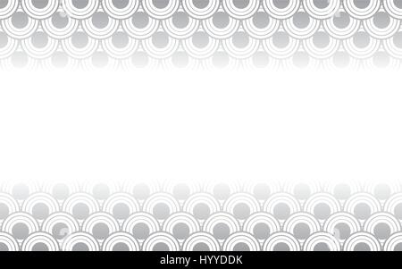 Pattern Japan Art water design white color background. Web design, water, pattern, Design element. Stock Vector