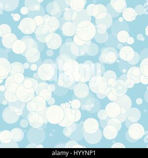 Abstract background from circles of different size, transparency Stock Vector
