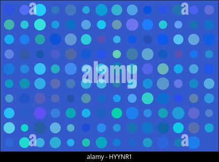 Abstract background from circles of different size, color Stock Vector