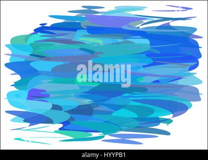 Abstract multi-colored background in the form of blots, stains Stock Vector