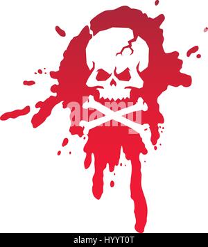 Skull. Vector Illustration. Stock Vector