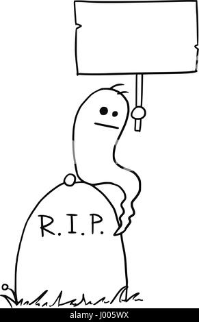 Grave, RIP Hand Drawn Halloween Illustration 12589327 PNG