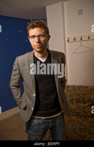 Jonah Lehrer at 5 x 15 event   Jonah Lehrer is an American author and journalist who writes on the topics of psychology, neuroscience, and the relationship between science and the humanities. He is the author of two books, Proust Was a Neuroscientist (2007) and How We Decide (2010). He is contributing editor at Wired, Scientific American Mind, National Public RadioÕs Radiolab and has written for The New Yorker, Nature, Seed, The Washington Post, The Wall Street Journal and The Boston Globe. His third book Imagine: How Creativity Works is published by Canongate books and out now.             5  Stock Photo