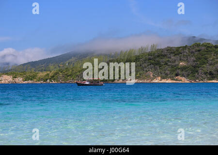 Beach of Farol in the city of Arraial do Cabo  - Brazil Stock Photo