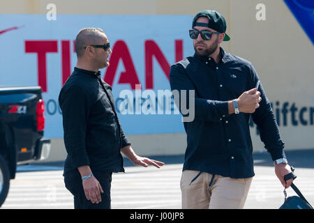 Sydney, Australia - 8th April 2017: Owner of the Queen Street Group / Customs Mohamed Ibrahim  seen at the 2017 Sydney Jamboree Drag Racing event which took place at the Sydney Dragway. Photos show Mohamed Ibrahim. Credit: Triangular Pics / Alamy Live News Stock Photo