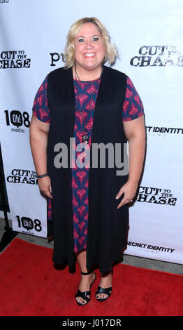 'Cut to the Chase' Los Angeles Premiere - Arrivals  Featuring: Angie Beever Where: Beverly Hils, California, United States When: 06 Mar 2017 Stock Photo