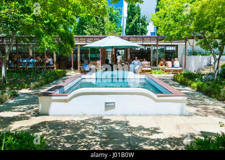 The restaurant at Buitenverwachting wine estate in Cape Town. Stock Photo