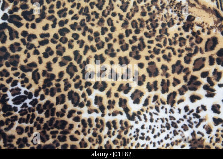leopard fur skin texture background Stock Photo