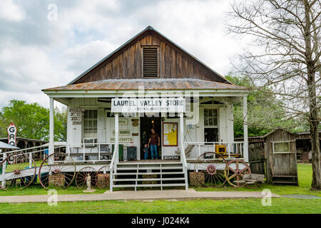 Louisiana, Thibodaux, Laurel Valley Village Store Stock Photo