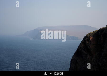 Clo Mor cliffs from Cape Wrath Scotland May 2006 Stock Photo - Alamy