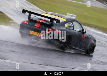 Sandown Raceway, Australia. 09th Apr, 2017. MELBOURNE, AUSTRALIA – APRIL 9: Aaron Ireland during the 2017 Shannon's Nationals, Round 1 - Sandown Raceway, Australia on April 09 2017. Photo: Dave Hewison Credit: Dave Hewison Sports/Alamy Live News Stock Photo