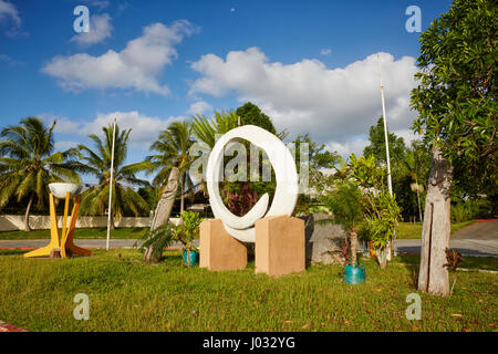 National Museum of Vanuatu (Musee National de Vanuatu), Port Vila, Efate Island, Vanuatu Stock Photo