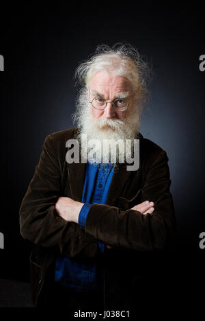 Portrait de Irving (Leonard) Finkel, archelogue-assyriologue, specialiste de l'Ancienne Mesopotamie au Department du Moyen-Orient du British-Museum a  Stock Photo