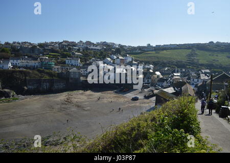 A view of Port Isaac, Cornwall Stock Photo