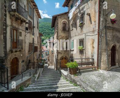 Scanno, L'Aquila Province, Abruzzo (Italy) Stock Photo