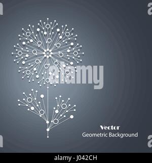 Vector geometric background Stock Vector