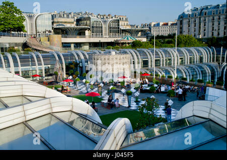 Europe, France, Paris, Les Halles Forum Stock Photo