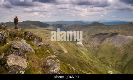 Cnicht mountain Snowdonia National Park North Wales JMH0761 Stock Photo ...