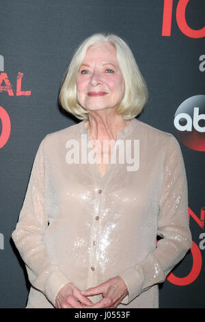 West Hollywood, CA, USA. 9th Apr, 2017. LOS ANGELES - APR 8: Debra Mooney at the ''Scandal'' 100th Show Party at Fig & Olive Resturant on April 8, 2017 in West Hollywood, CA Credit: Kathy Hutchins/via ZUMA Wire/ZUMA Wire/Alamy Live News Stock Photo