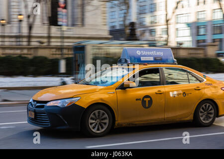 New style New York cab Stock Photo