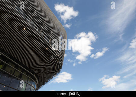 New Watermark restaurant and Showcase Cinema complex in the WestQuay Shopping Centre. Nearly finished but some restaurants are still being fitted out. Stock Photo