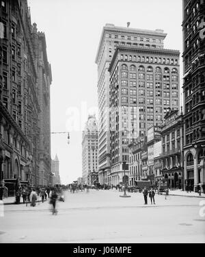 South Broad Street, Philadelphia, Pennsylvania, USA, Detroit Publishing Company, 1904 Stock Photo