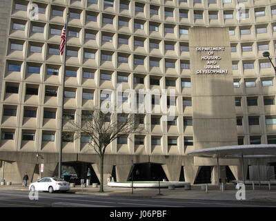 Robert C. Weaver Federal Building, Washington DC Stock Photo