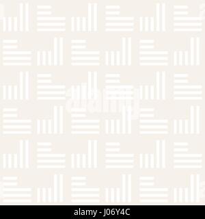 Seamless pattern stripes. Vector abstract background. Stylish geometric lattice structure. Stock Vector