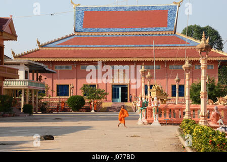 Temple complex at Angkor Ban, near Kampong Cham, Cambodia Stock Photo