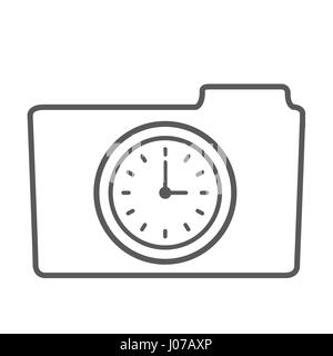 Image that illustrates tracking your time Stock Vector