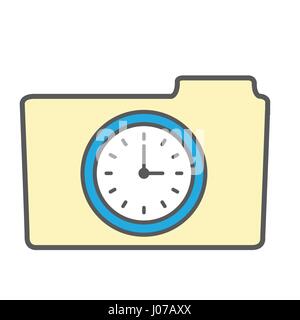 Image that illustrates tracking your time Stock Vector
