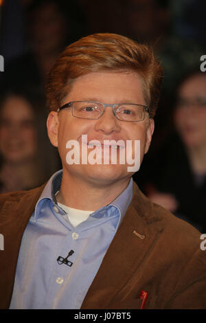 Guests attending NDR Talkshow at NDR Studio Lokstedt  Featuring: Johannes Schroeder (Komiker) Where: Hamburg, Germany When: 10 Mar 2017 Stock Photo