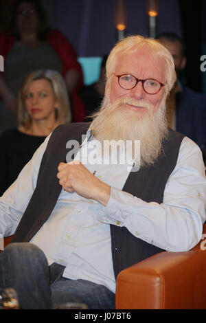 Guests attending NDR Talkshow at NDR Studio Lokstedt  Featuring: John Langley (Fernsehgaertner) Where: Hamburg, Germany When: 10 Mar 2017 Stock Photo