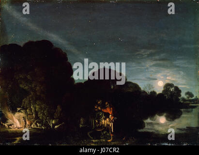 This artwork depicts the biblical scene of Adam and Eve grieving the ...