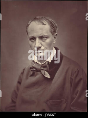 Charles Baudelaire, Étienne Carjat, 64.677.4, original Stock Photo