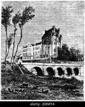 This illustration from 'Géographie illustrée de la France et de ses ...