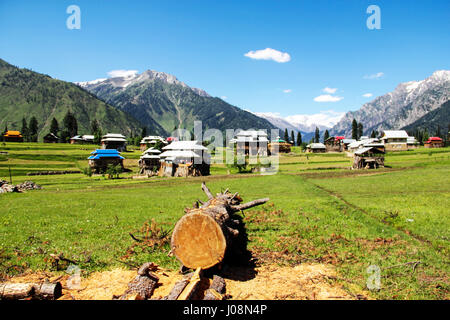 Arangkel Neelum Valley, Kashmir Stock Photo