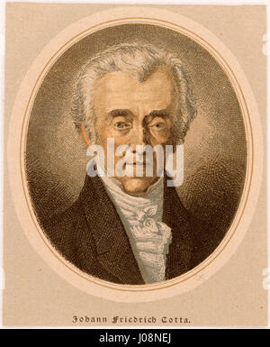 Johann Friedrich von Cotta Stock Photo - Alamy