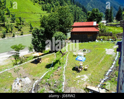 Arangkel Neelum Valley, Kashmir Stock Photo