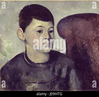 Paul Cézanne - Portrait du fils de l'artiste Stock Photo