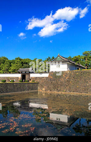 Sakuradamon Gate of Former Edo Castle Tokyo Japan Stock Photo