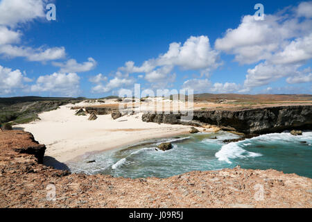 The best beaches of Aruba: Boca Prins Stock Photo
