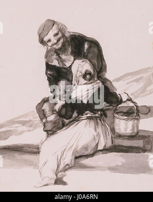 Francisco José de Goya - Beware of the Advice -  - cut Stock Photo
