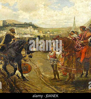 'La rendición de Granada' (The Surrender of Granada) is a depiction of ...
