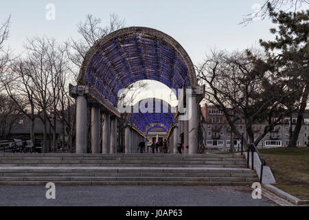 Christopher Columbus Park, Boston Stock Photo