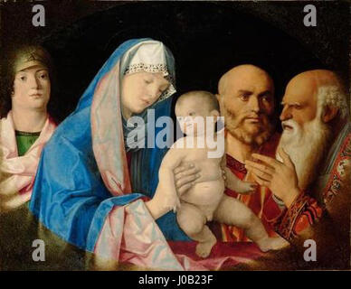 Giovanni Bellini's painting 'The Presentation of Jesus at the Temple ...