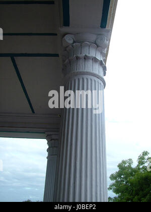 Pillar, Basilica of Our Lady of Graces, Church, Sardhana, Begum's basilica, Amazing Sardhana church built by Indian (Copyright © by Saji Maramon) Stock Photo