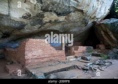 image cave sigiriya north central province sri lanka Stock Photo