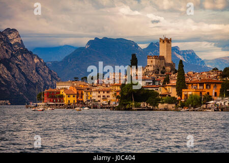 Malcesine, Lake Garda,  Italy Stock Photo